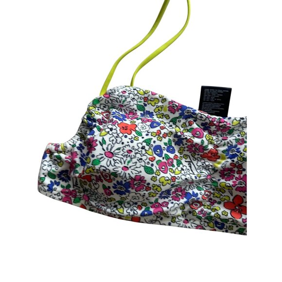 TOMMY HILFIGER Floral Shoulder Tie Bikini Swim Top Size XL NEW NWT - Picture 6 of 8